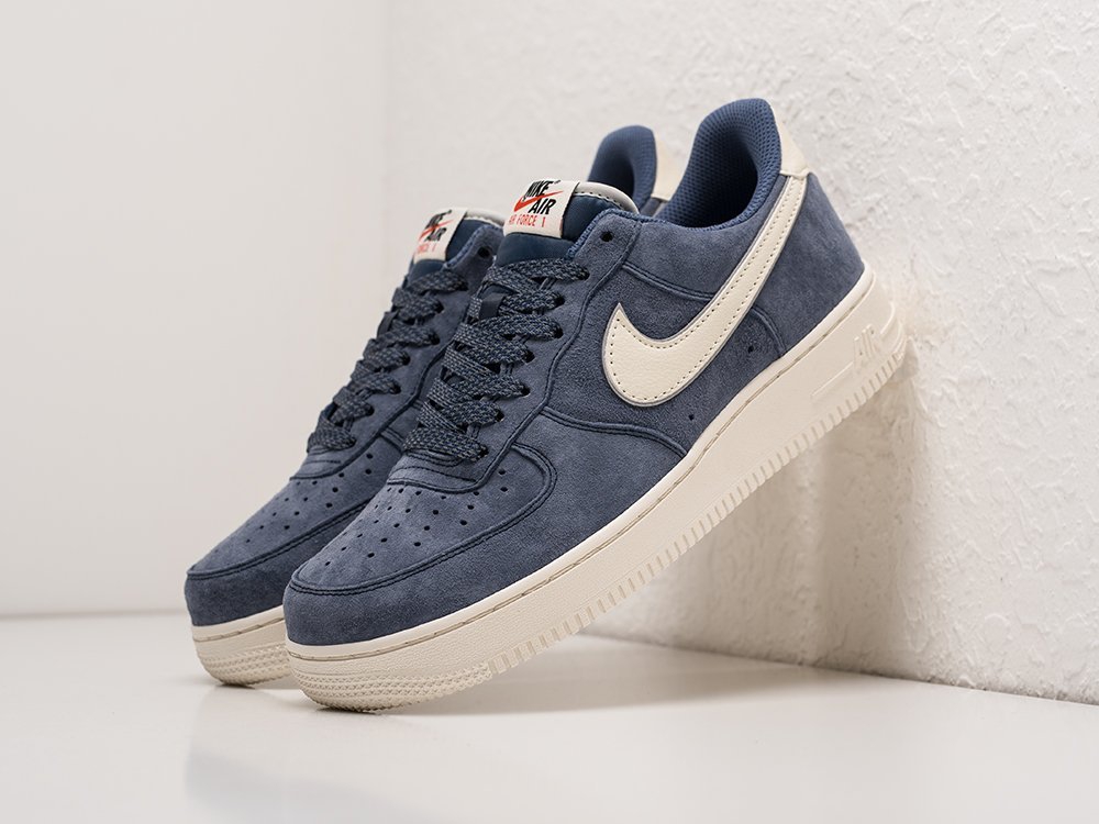 Nike Air Force 1 Low Blue / White - фото 2