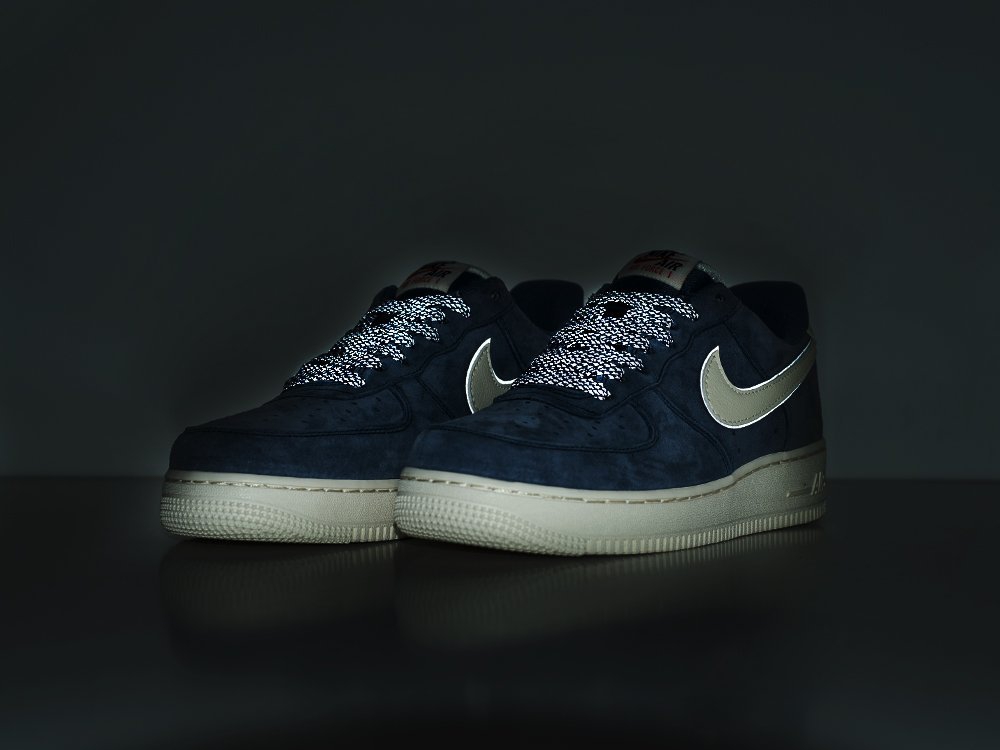 Nike Air Force 1 Low Blue / White - фото 4