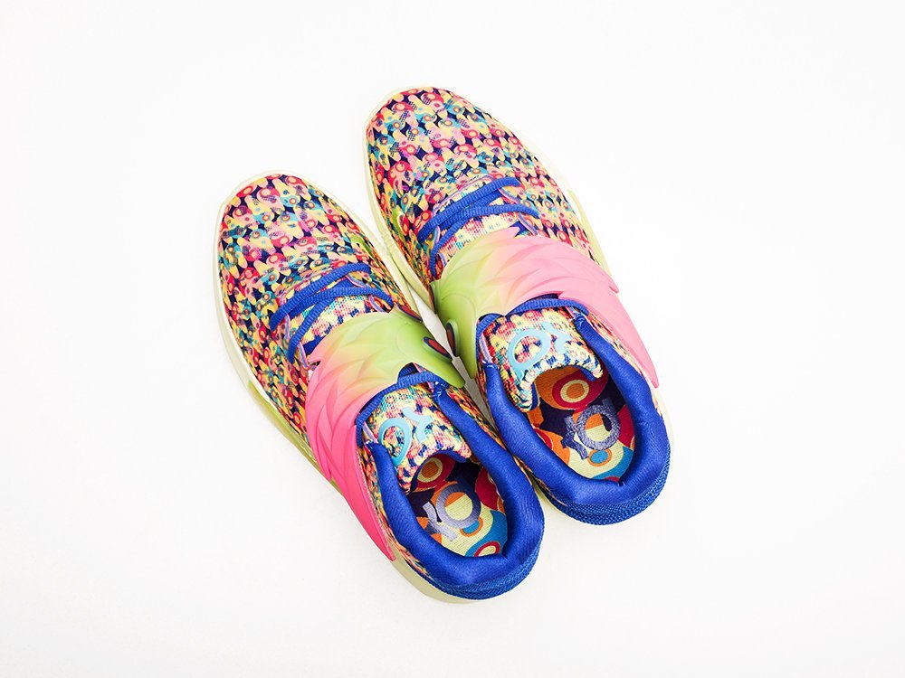 Nike KD 14 Ron English 1 разноцветные текстиль мужские (AR23934) - фото 3 Nike KD 14 Ron English 1 разноцветные текстиль мужские (AR23934) - фото 3