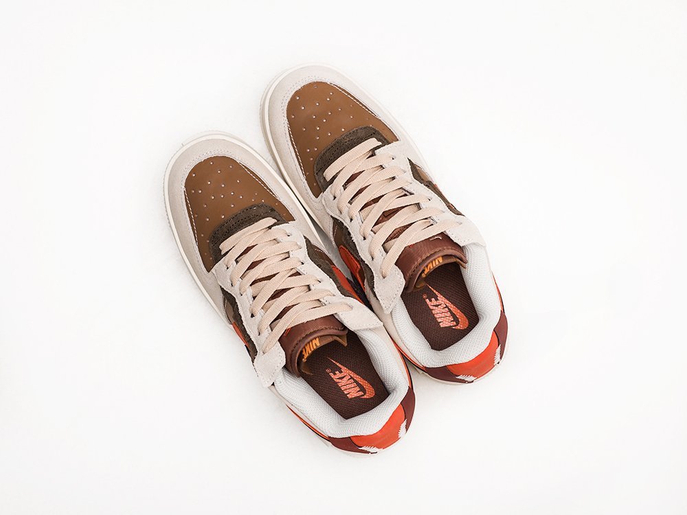 Nike Air Force 1 Low Fontanka WMNS Rattan бежевые кожа женские (AR23936) - фото 3 Nike Air Force 1 Low Fontanka WMNS Rattan бежевые кожа женские (AR23936) - фото 3