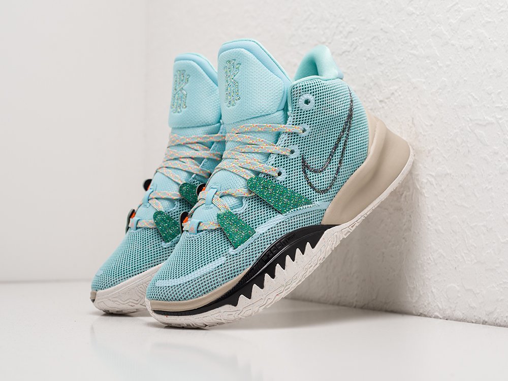 Nike Kyrie 7 Copa WMNS голубые текстиль женские (AR23981) - фото 2