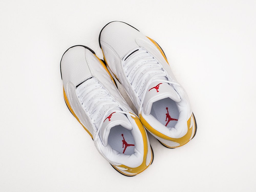 Nike Air Jordan 13 Retro Del Sol белые кожа мужские (AR23985) - фото 3