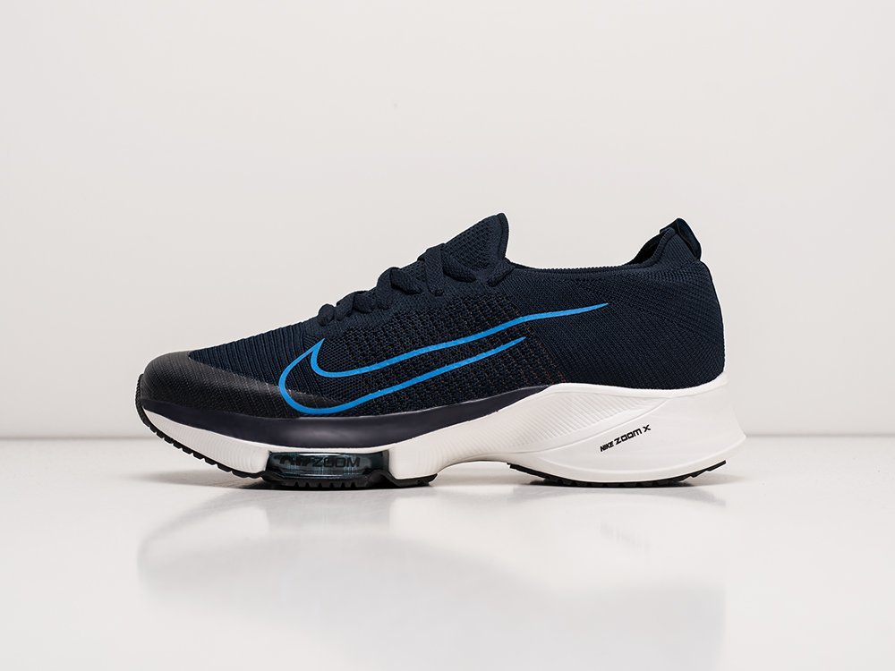 Nike Air Zoom Alphafly Next% синие текстиль мужские (AR23995) - фото 1