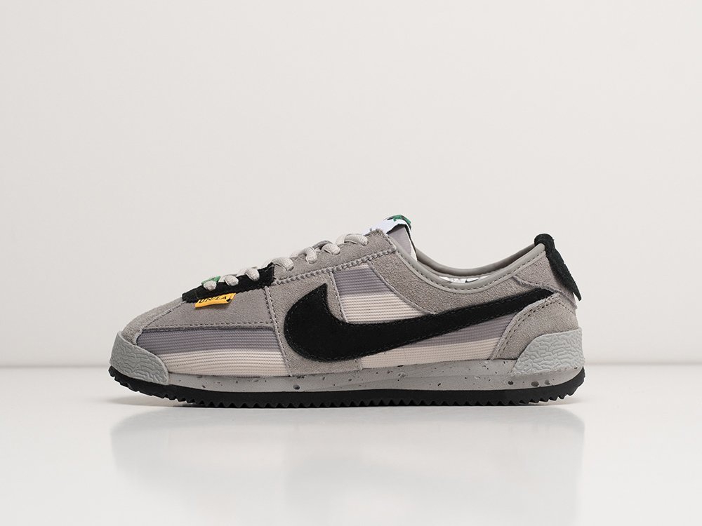 Nike x Union x Cortez WMNS серые замша женские (AR24000) - фото 1 Nike x Union x Cortez WMNS серые замша женские (AR24000) - фото 1