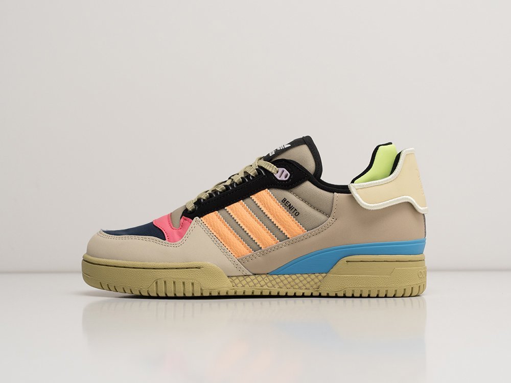 Adidas x Bad Bunny x Forum Powerhouse Sneakers Benito разноцветные замша мужские (AR24001) - фото 1 Adidas x Bad Bunny x Forum Powerhouse Sneakers Benito разноцветные замша мужские (AR24001) - фото 1