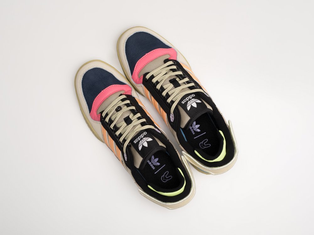 Adidas x Bad Bunny x Forum Powerhouse Sneakers Benito разноцветные замша мужские (AR24001) - фото 3 Adidas x Bad Bunny x Forum Powerhouse Sneakers Benito разноцветные замша мужские (AR24001) - фото 3