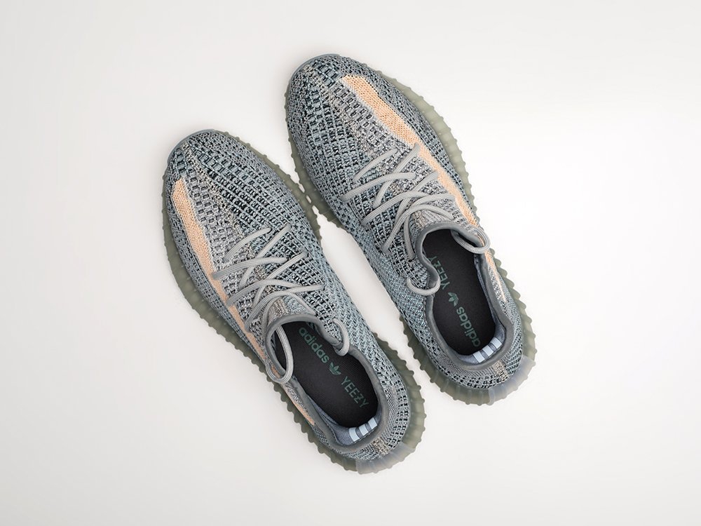 Adidas Yeezy 350 Boost v2 серые текстиль мужские (AR24002) - фото 3 Adidas Yeezy 350 Boost v2 серые текстиль мужские (AR24002) - фото 3