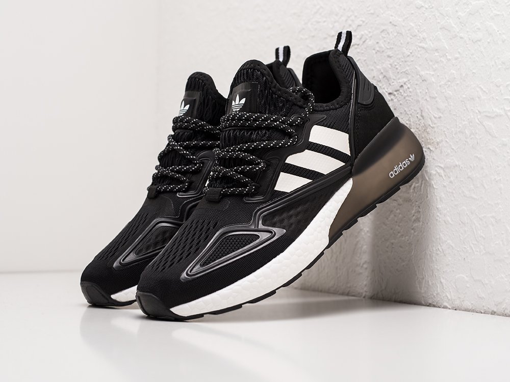 Adidas ZX 2K Boost черные текстиль мужские (AR24010) - фото 2 Adidas ZX 2K Boost черные текстиль мужские (AR24010) - фото 2