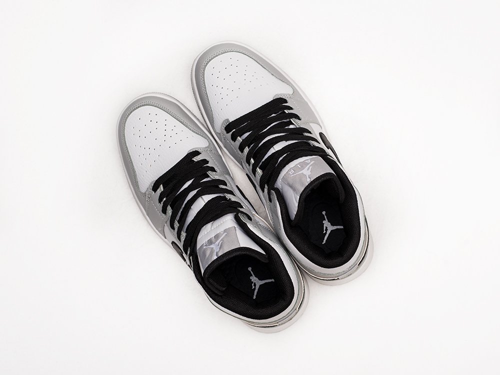 Nike Air Jordan 1 WMNS Grey / White / Black - фото 3
