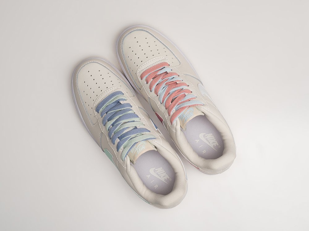 Nike Air Force 1 Low WMNS бежевые кожа женские (AR24069) - фото 3 Nike Air Force 1 Low WMNS бежевые кожа женские (AR24069) - фото 3