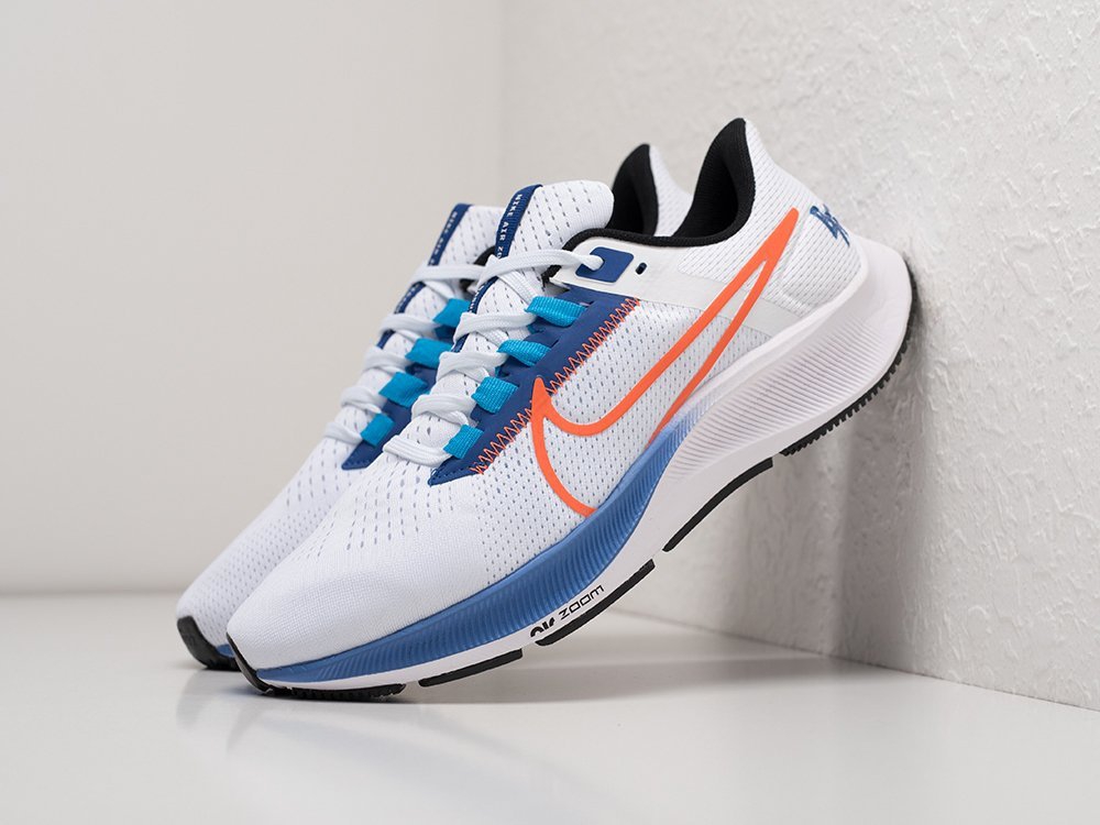 Nike Air Zoom Pegasus 38 белые текстиль мужские (AR24070) - фото 2 Nike Air Zoom Pegasus 38 белые текстиль мужские (AR24070) - фото 2
