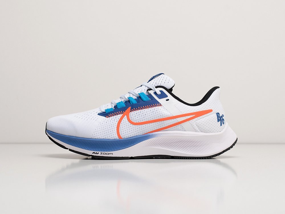 Nike Air Zoom Pegasus 38 белые текстиль мужские (AR24070) - фото 1 Nike Air Zoom Pegasus 38 белые текстиль мужские (AR24070) - фото 1