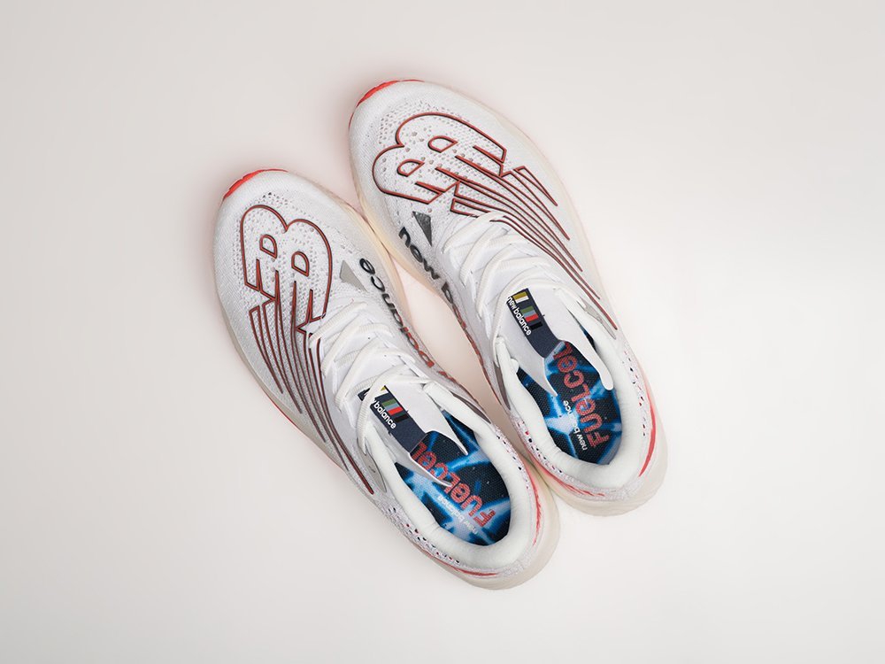 New Balance FuelCell RC Elite v2 белые кожа мужские (AR24074) - фото 3 New Balance FuelCell RC Elite v2 белые кожа мужские (AR24074) - фото 3