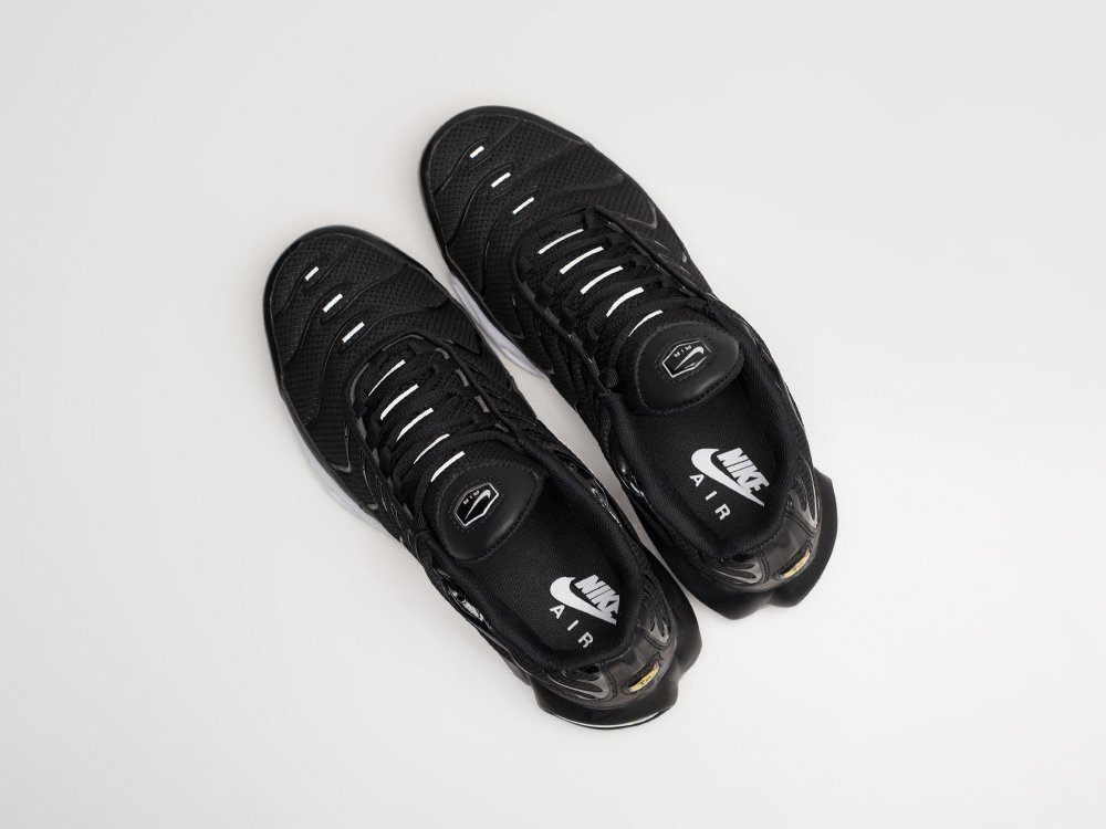 Nike Air Max Plus TN черные кожа мужские (AR24079) - фото 3 Nike Air Max Plus TN черные кожа мужские (AR24079) - фото 3