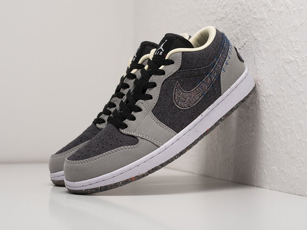 Nike Air Jordan 1 Low Crater разноцветные кожа мужские (AR24088) - фото 2 Nike Air Jordan 1 Low Crater разноцветные кожа мужские (AR24088) - фото 2