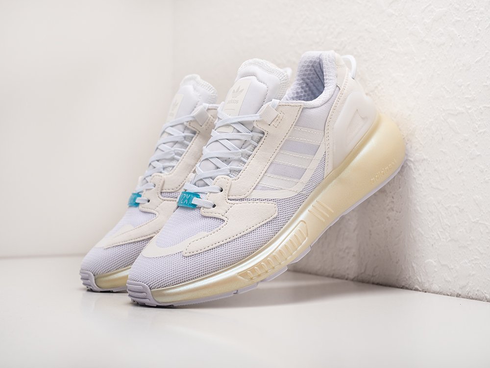 Adidas ZX 5K Boost белые текстиль мужские (AR24097) - фото 2