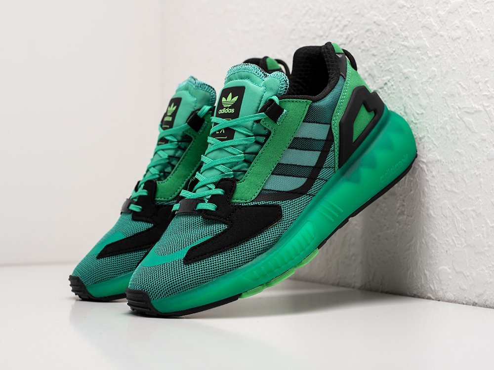Adidas ZX 5K Boost зеленые текстиль мужские (AR24098) - фото 2 Adidas ZX 5K Boost зеленые текстиль мужские (AR24098) - фото 2
