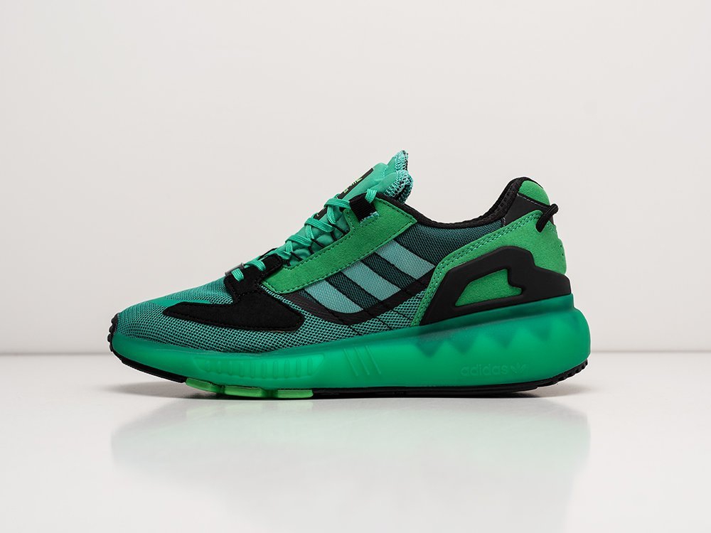 Adidas ZX 5K Boost зеленые текстиль мужские (AR24098) - фото 1 Adidas ZX 5K Boost зеленые текстиль мужские (AR24098) - фото 1