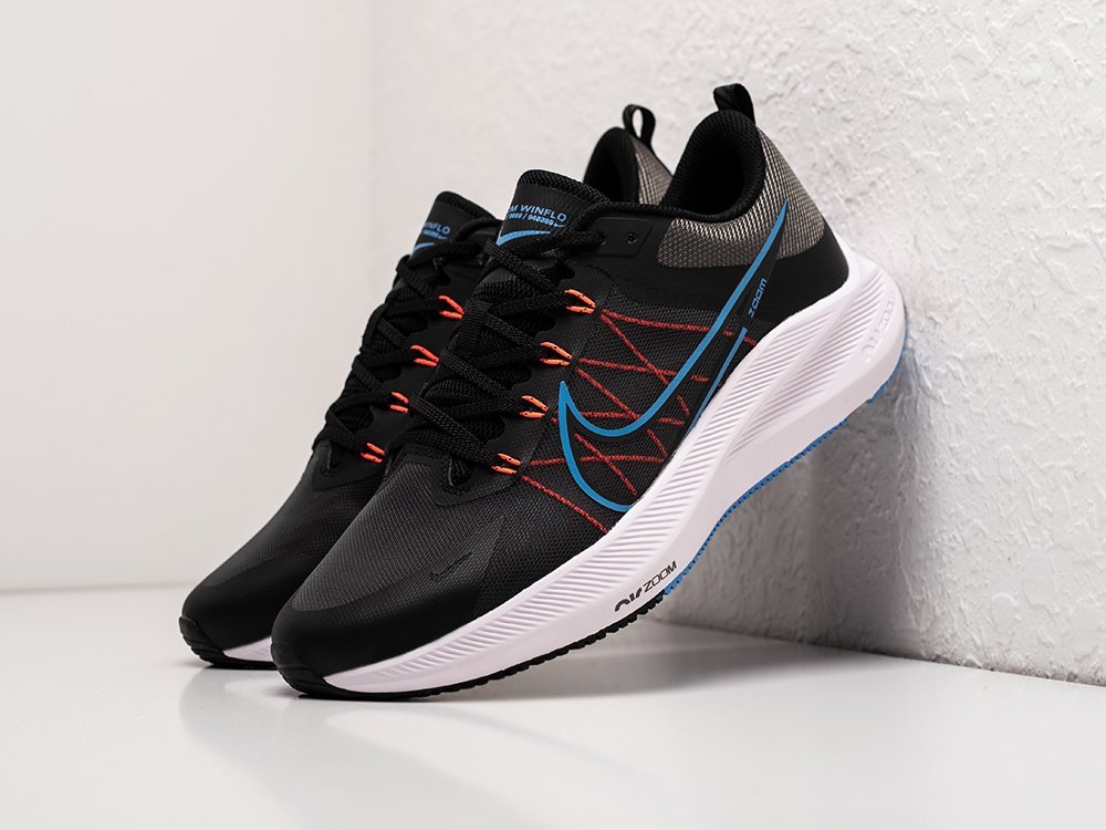 Nike Zoom Winflo 8 черные текстиль мужские (AR24103) - фото 2 Nike Zoom Winflo 8 черные текстиль мужские (AR24103) - фото 2