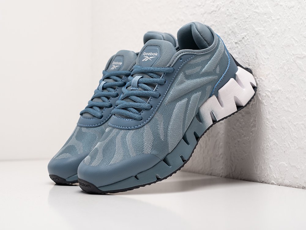 Reebok Zig Dynamica 3 синие текстиль мужские (AR24104) - фото 2 Reebok Zig Dynamica 3 синие текстиль мужские (AR24104) - фото 2