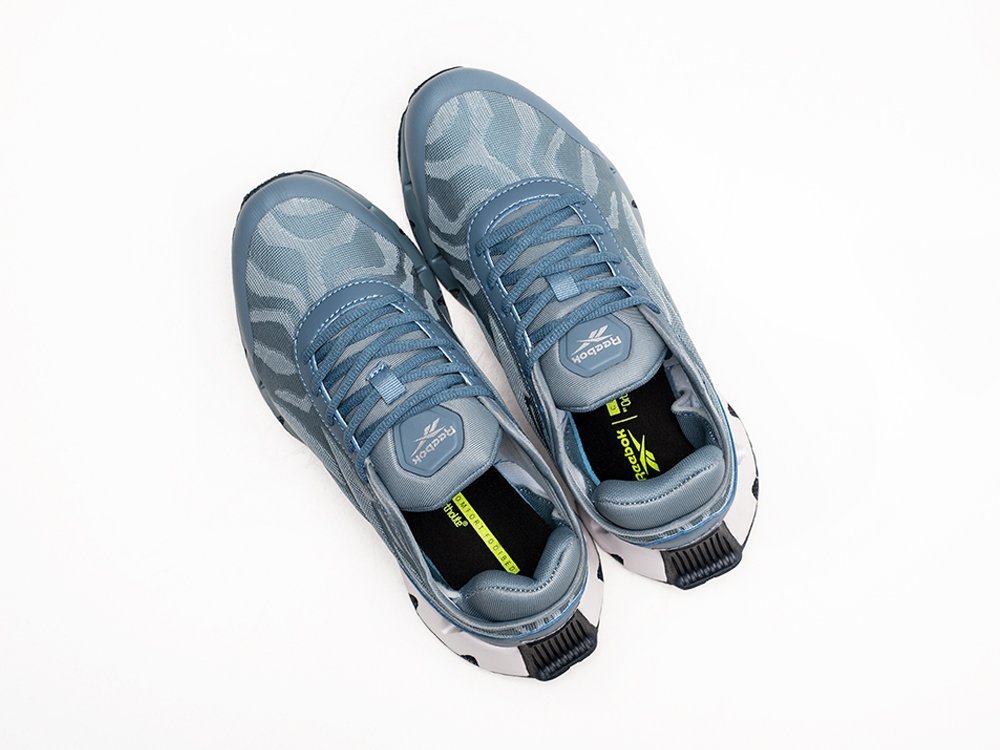 Reebok Zig Dynamica 3 синие текстиль мужские (AR24104) - фото 3 Reebok Zig Dynamica 3 синие текстиль мужские (AR24104) - фото 3