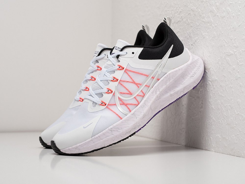 Nike Zoom Winflo 8 белые текстиль мужские (AR24134) - фото 2 Nike Zoom Winflo 8 белые текстиль мужские (AR24134) - фото 2