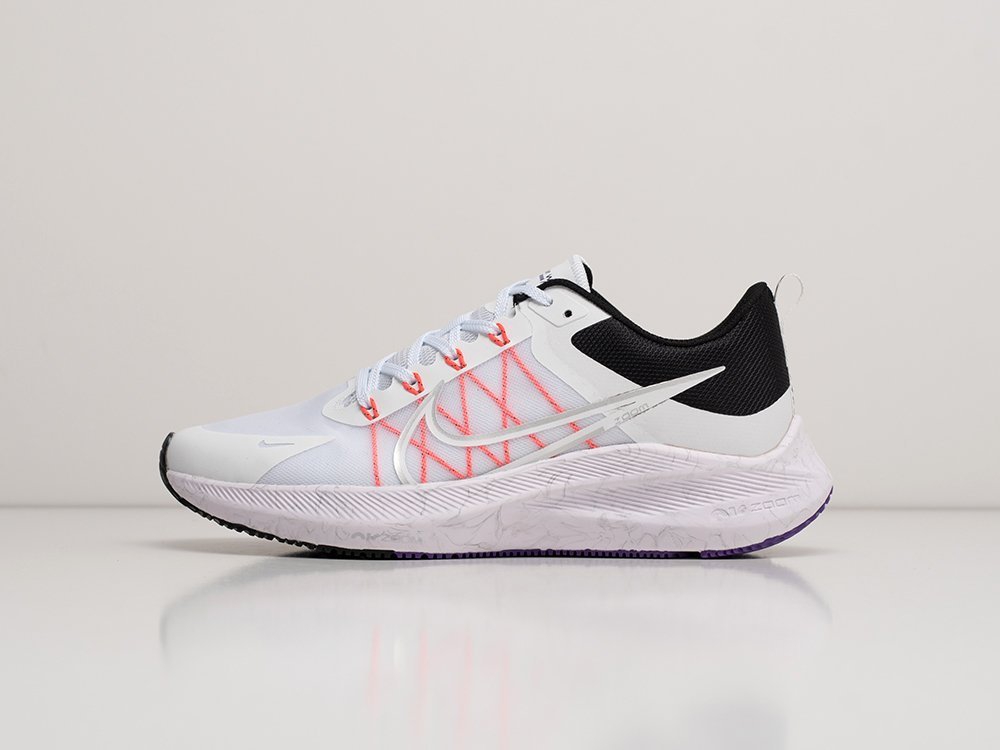 Nike Zoom Winflo 8 белые текстиль мужские (AR24134) - фото 1 Nike Zoom Winflo 8 белые текстиль мужские (AR24134) - фото 1