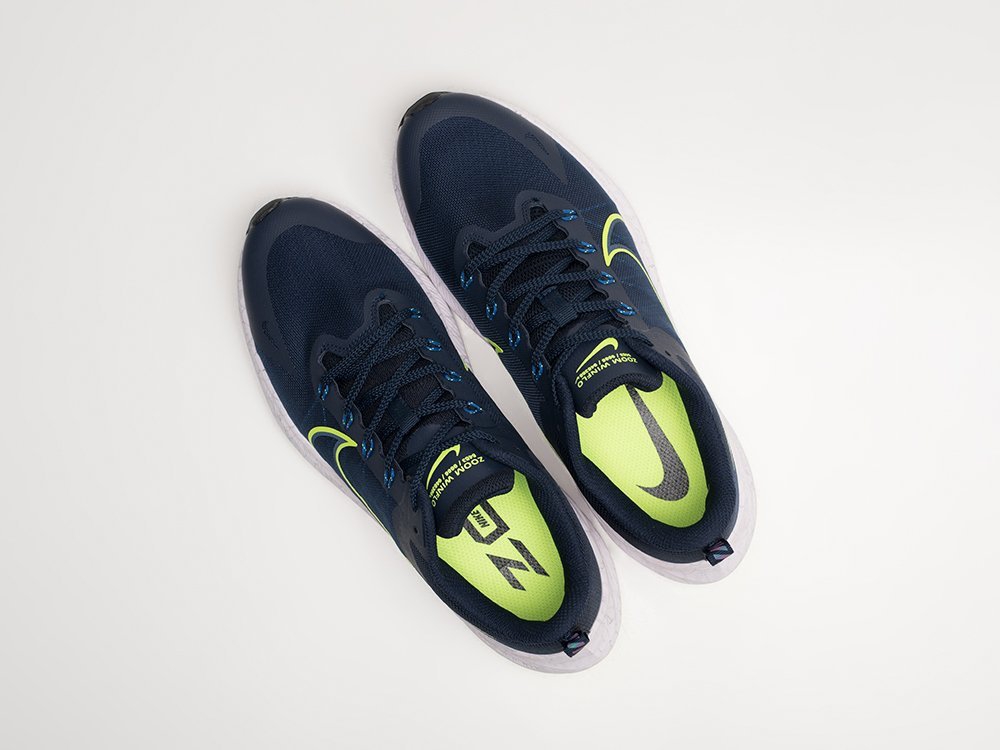 Nike Zoom Winflo 8 Navy Blue / White / Volt - фото 3