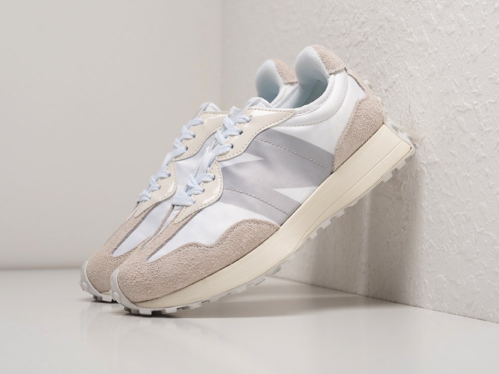 New Balance 327 бежевые замша мужские (AR24139) - фото 2 New Balance 327 бежевые замша мужские (AR24139) - фото 2