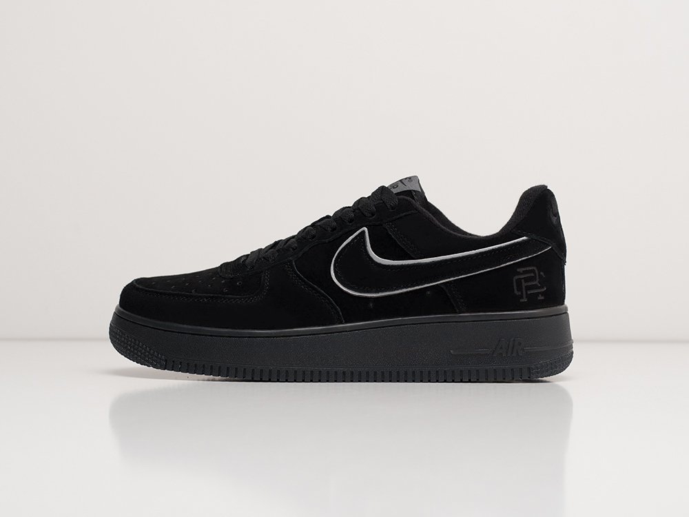 Nike x Reigning Champ Air Force 1 Low черные замша мужские (AR24141) - фото 1 Nike x Reigning Champ Air Force 1 Low черные замша мужские (AR24141) - фото 1