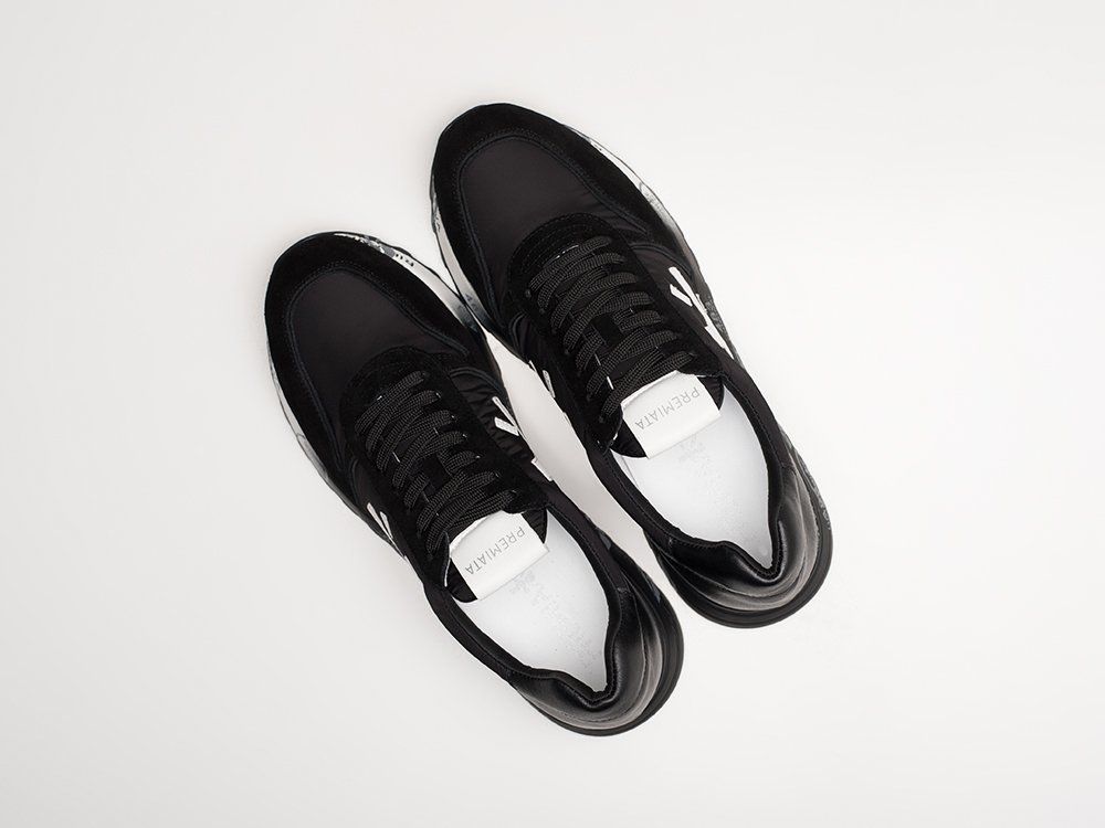 Мужские кроссовки Premiata Lander Black / White / Grey (40-45 размер) фото 3