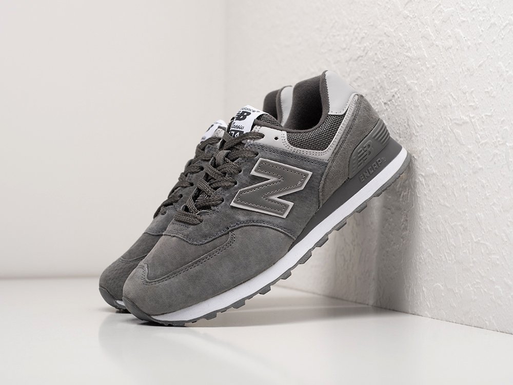 New Balance 574 WMNS серые замша женские (AR24143) - фото 2 New Balance 574 WMNS серые замша женские (AR24143) - фото 2