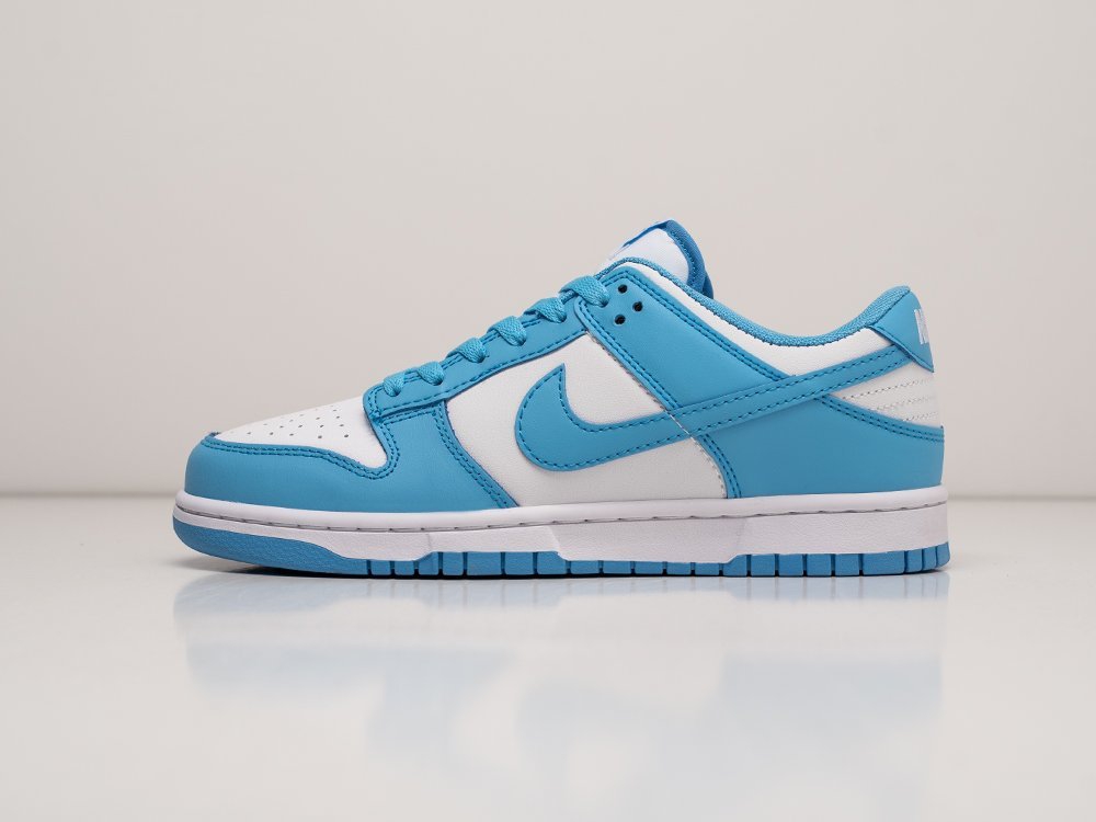Nike SB Dunk Low UNC голубые замша мужские (AR24148) - фото 1
