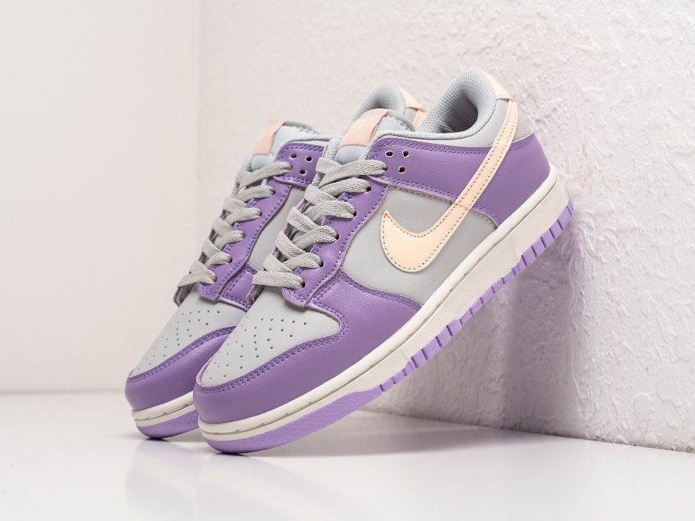 Женские кроссовки Nike SB Dunk Low WMNS Purple / Grey / Pink (36-40 размер) фото 2