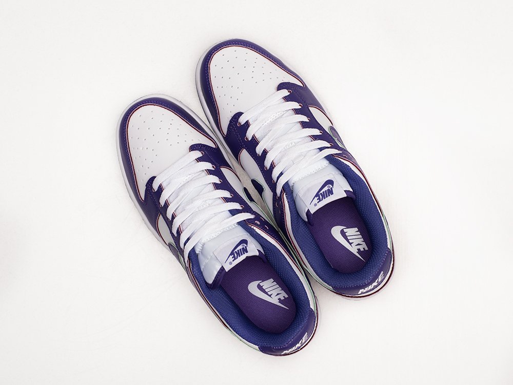 Nike SB Dunk Low Championship Court Purple фиолетовые кожа мужские (AR24154) - фото 3 Nike SB Dunk Low Championship Court Purple фиолетовые кожа мужские (AR24154) - фото 3
