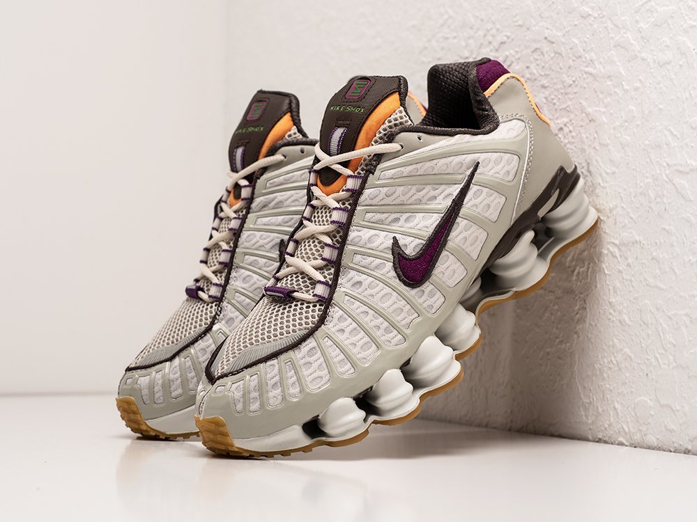 Nike Shox TL Viotech белые текстиль мужские (AR24157) - фото 2