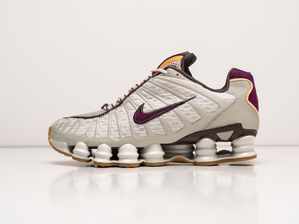 Nike Shox TL Viotech белые текстиль мужские (AR24157) - фото 1 Nike Shox TL Viotech белые текстиль мужские (AR24157) - фото 1