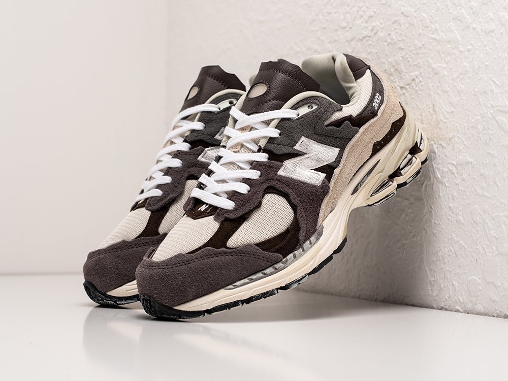 New Balance 2002R Protection Pack серые замша мужские (AR24162) - фото 2 New Balance 2002R Protection Pack серые замша мужские (AR24162) - фото 2