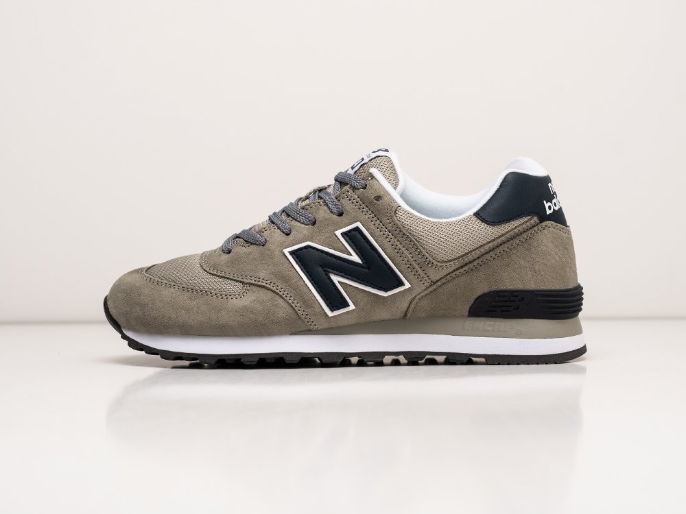 New Balance 574 серые замша мужские (AR24164) - фото 1 New Balance 574 серые замша мужские (AR24164) - фото 1