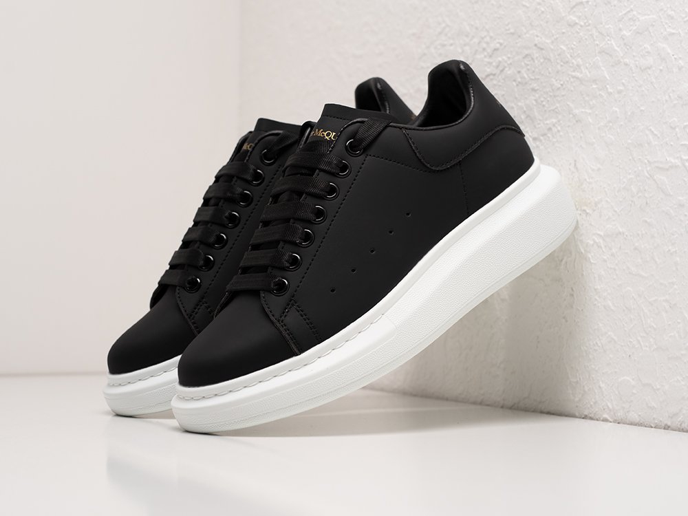 Alexander McQueen Lace-Up Sneaker черные кожа мужские (AR24166) - фото 2 Alexander McQueen Lace-Up Sneaker черные кожа мужские (AR24166) - фото 2