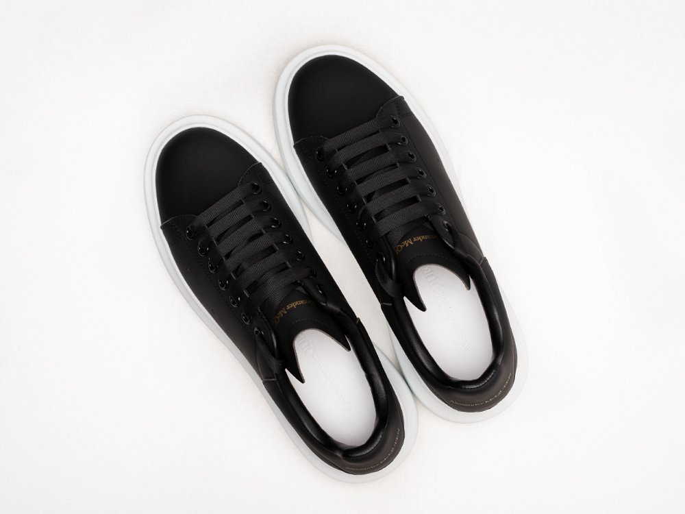 Alexander McQueen Lace-Up Sneaker черные кожа мужские (AR24166) - фото 3