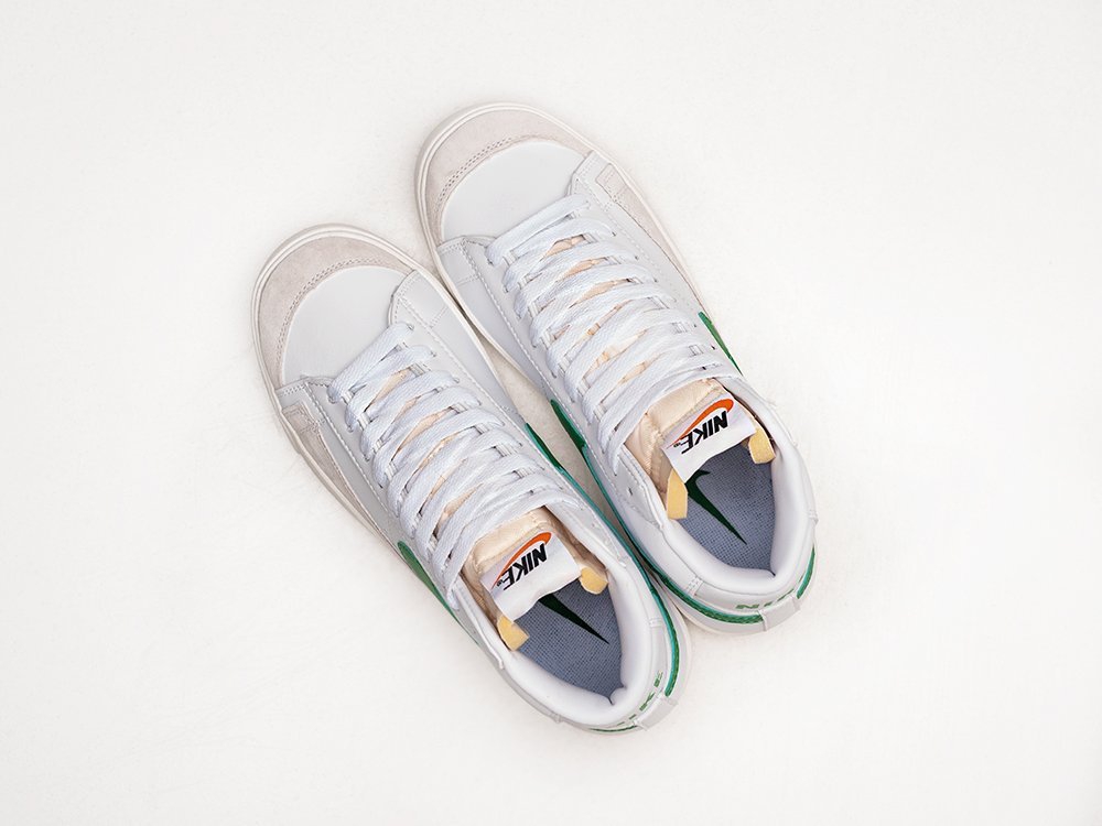 Nike Blazer Mid 77 Vintage WMNS белые кожа женские (AR24176) - фото 3 Nike Blazer Mid 77 Vintage WMNS белые кожа женские (AR24176) - фото 3