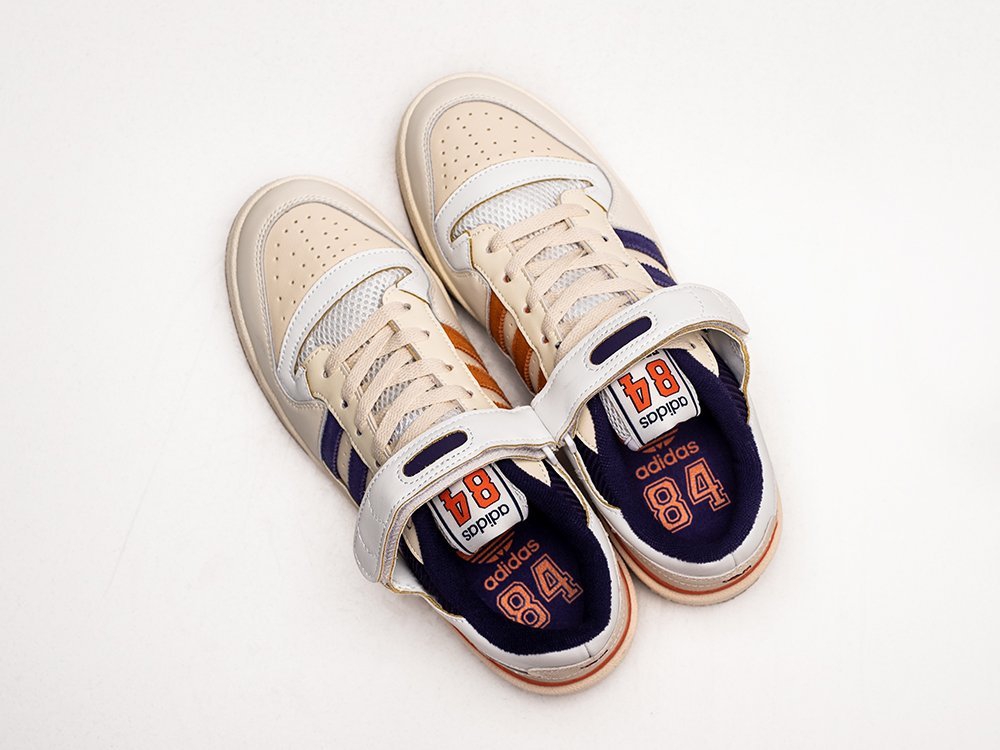 Adidas Forum 84 Low Phoenix Suns белые кожа мужские (AR24241) - фото 3 Adidas Forum 84 Low Phoenix Suns белые кожа мужские (AR24241) - фото 3