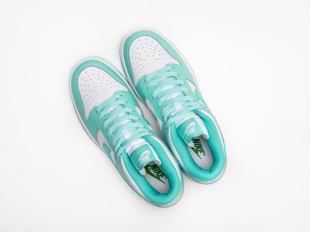Nike SB Dunk Low WMNS Green Glow зеленые кожа женские (AR24283) - фото 3 Nike SB Dunk Low WMNS Green Glow зеленые кожа женские (AR24283) - фото 3