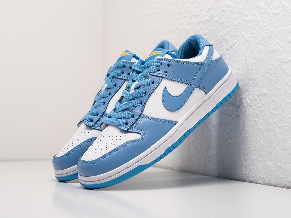 Nike SB Dunk Low UNC WMNS голубые кожа женские (AR24286) - фото 2