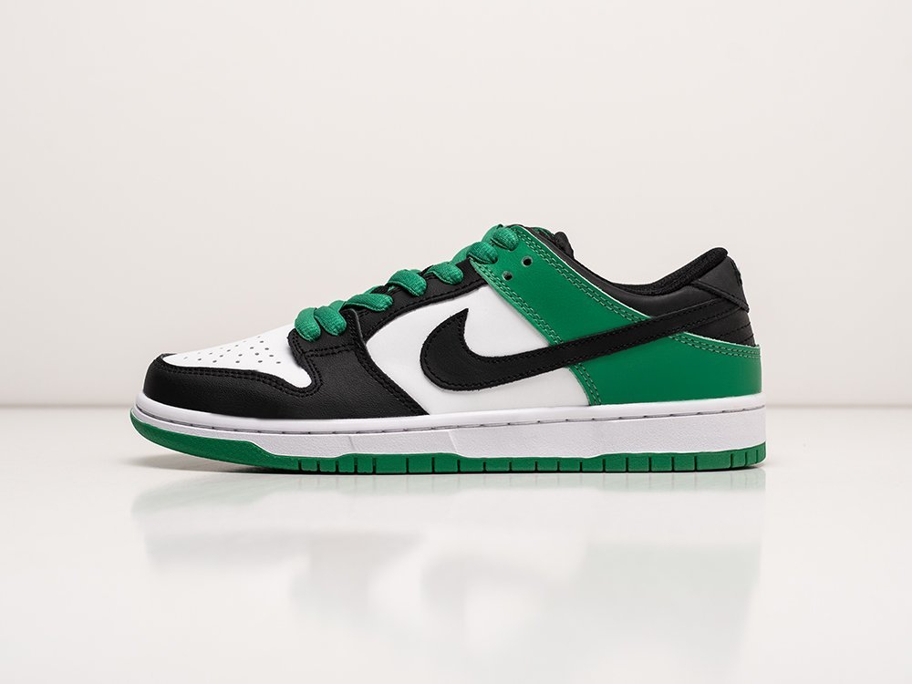 Nike SB Dunk Low WMNS Classic Green зеленые кожа женские (AR24287) - фото 1 Nike SB Dunk Low WMNS Classic Green зеленые кожа женские (AR24287) - фото 1