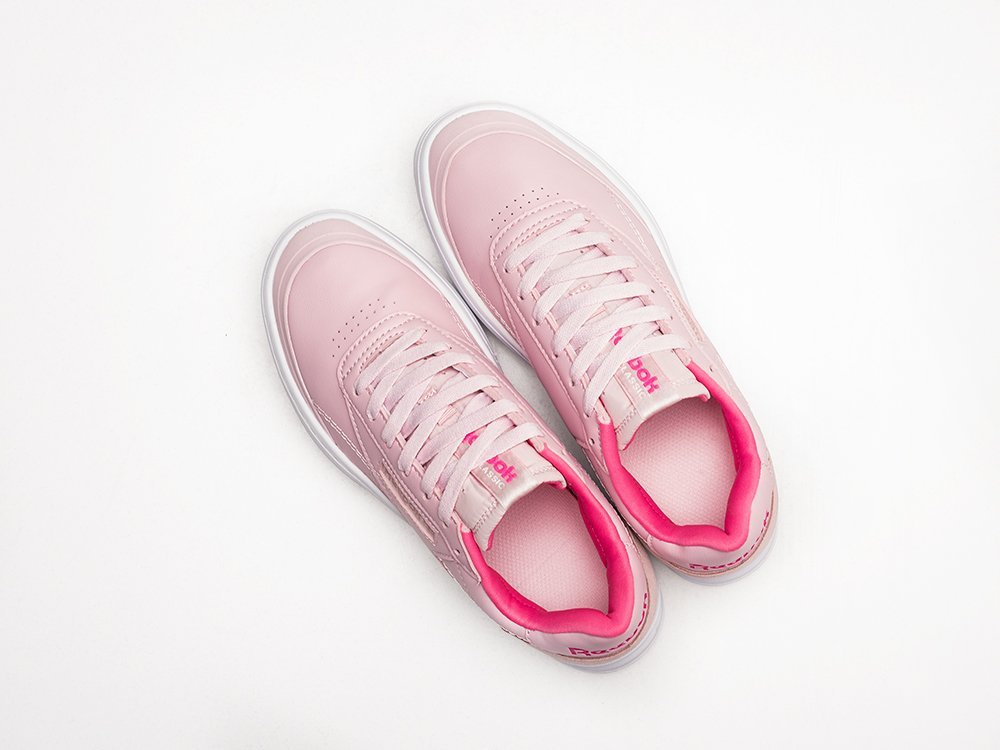 Reebok Club C Double GEO WMNS розовые кожа женские (AR24291) - фото 3 Reebok Club C Double GEO WMNS розовые кожа женские (AR24291) - фото 3