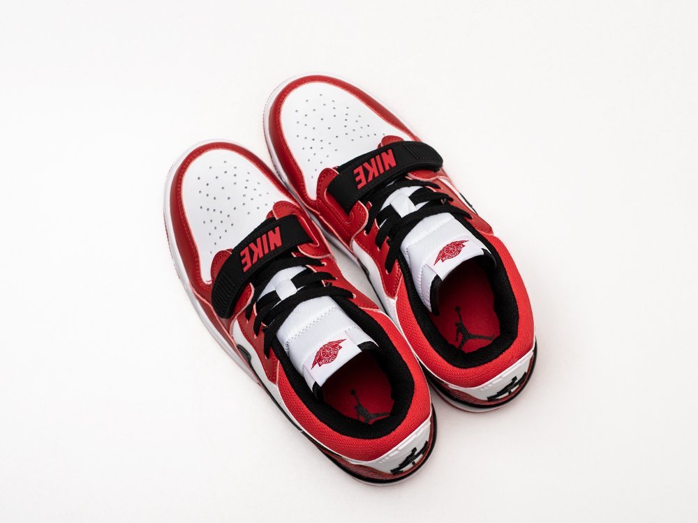 Nike Air Jordan Legacy 312 Low Chicago красные кожа мужские (AR24313) - фото 3