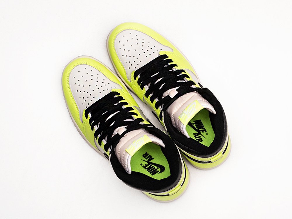 Nike Air Jordan 1 High OG Visionaire зеленые кожа мужские (AR24314) - фото 3
