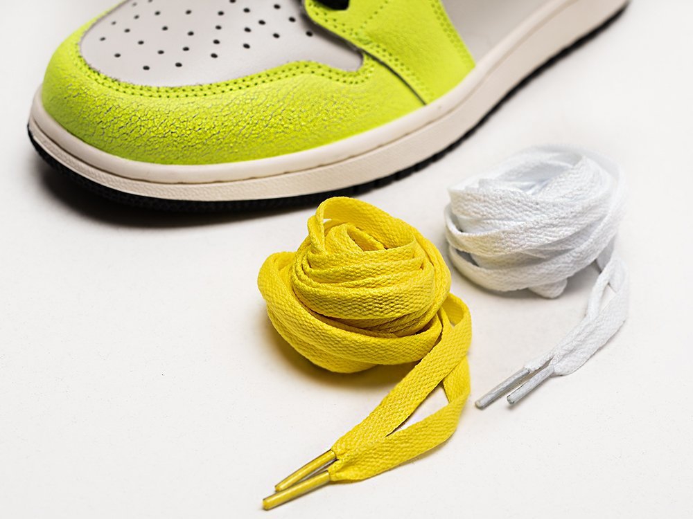 Nike Air Jordan 1 High OG Visionaire зеленые кожа мужские (AR24314) - фото 4 Nike Air Jordan 1 High OG Visionaire зеленые кожа мужские (AR24314) - фото 4